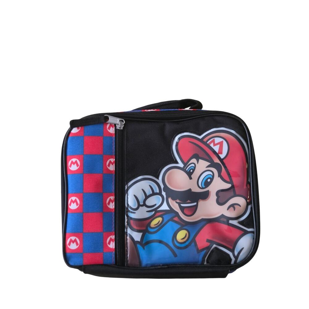 BioWorld Super Mario Bros. Mario Nintendo Insulated Lunch Bag Soft